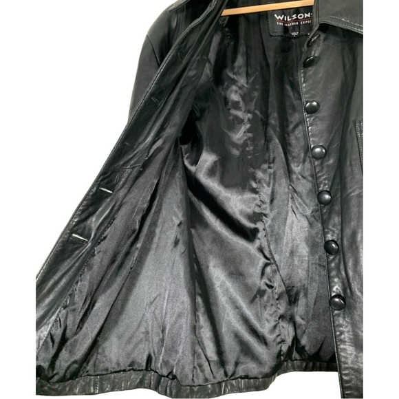 Vintage Wilsons Leather Jacket Size Large - Picture 9 of 13